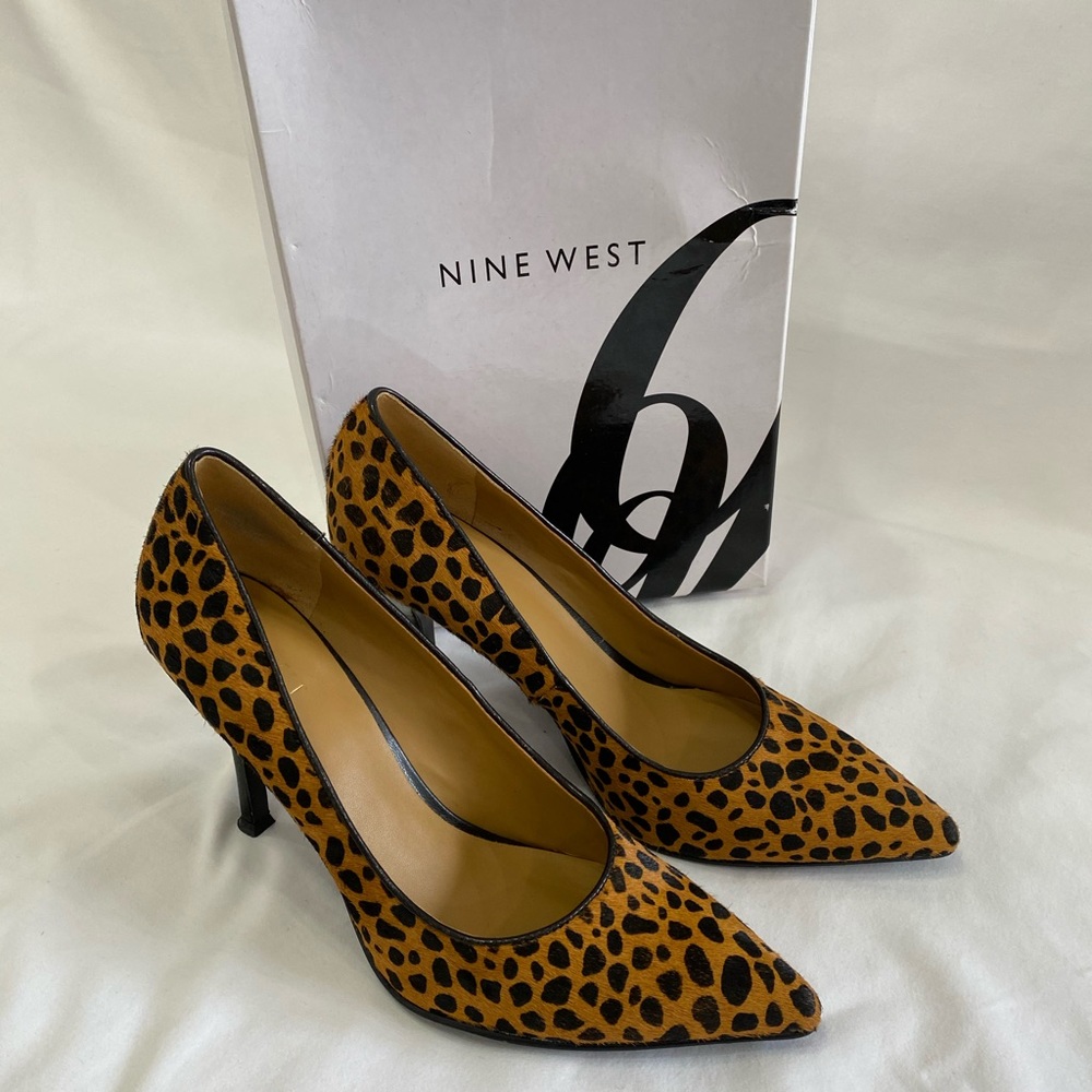 Nine West Animal Print Stilettos Heels